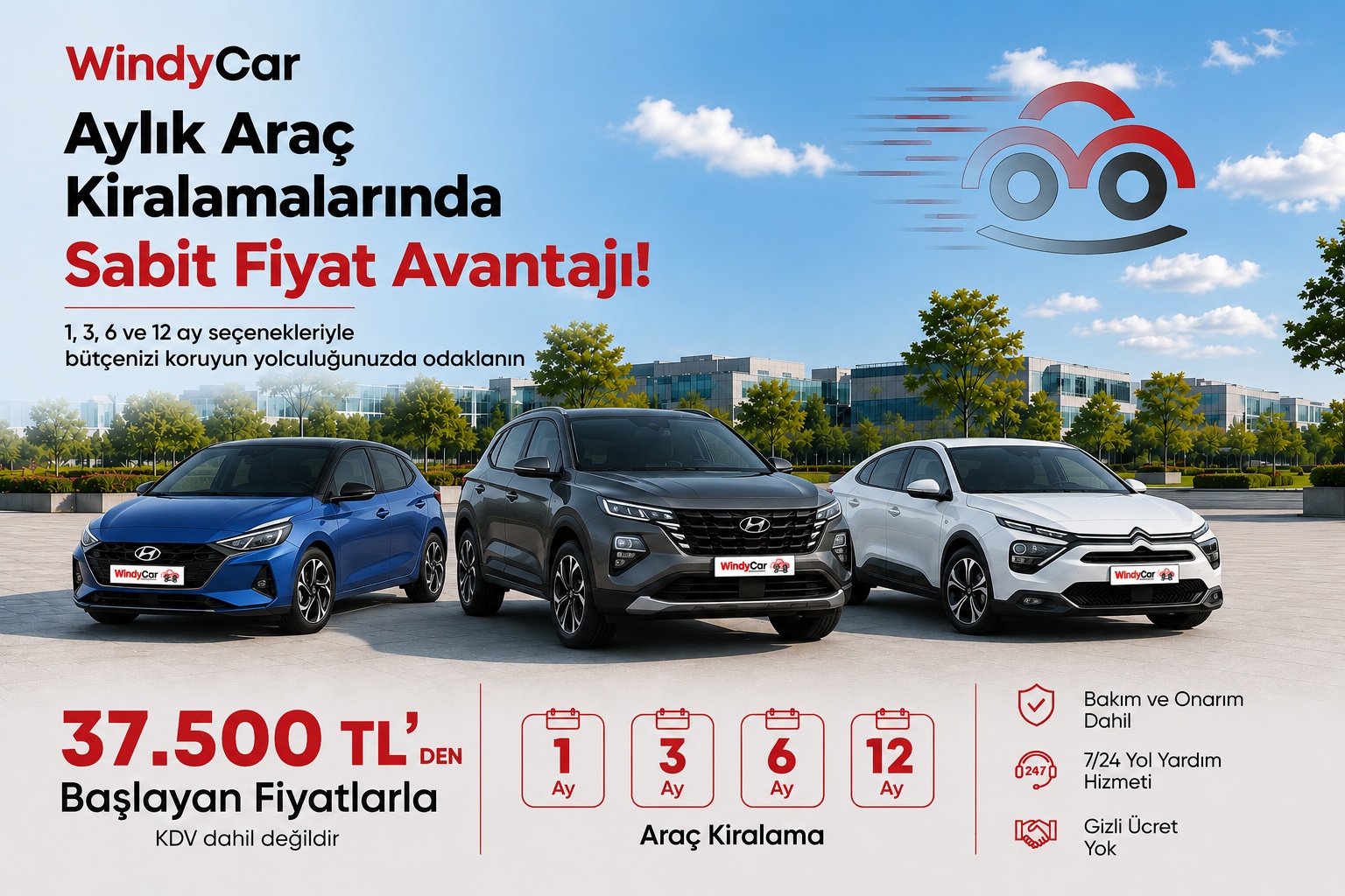 Aylık Kiralamalarda Fırsatlar WindyCar’da!