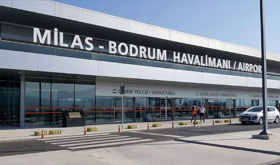Muğla Bodrum Milas Havalimanı İç Hatlar Terminali