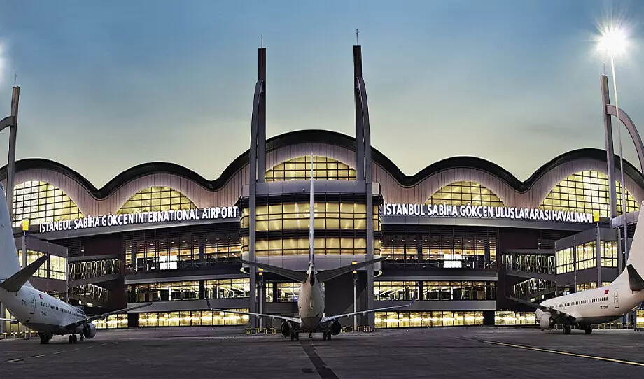 İstanbul مركز مطار صبيحة جوكهين صالة الطيران الداخلي